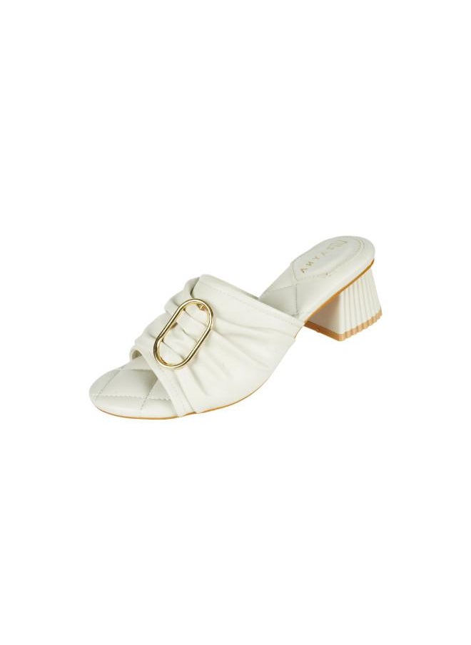 ZAYNA - 221-157 Zayna Ladies Sandals 23BJH185 Cream - Image 1