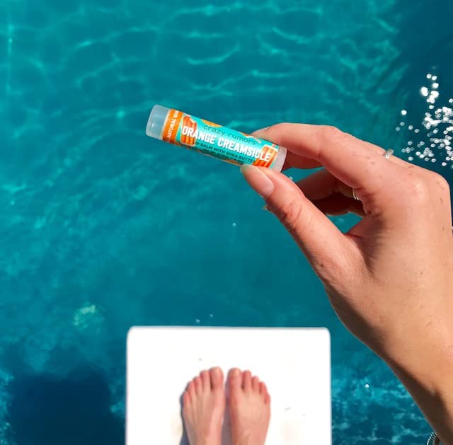 Crazy Rumors Orange Creamsicle Lip Balm. 100% Natural, Vegan, Plant-Based, Made in USA (1-Pack) - Image 2