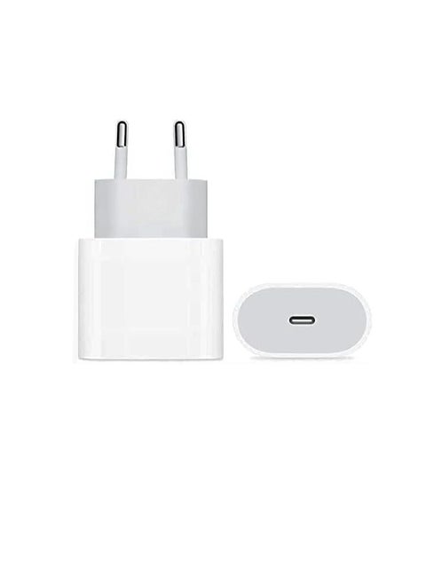 Adapter Type C 20W, Certified Over Heat & Current Protection, Charger Type C with the Best Tech Available to Protect Devices, Compatable with All Type C Phone & Type C Devices