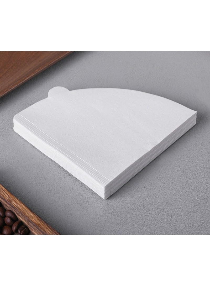 RELAXY V60 Coffee Filters, Cone Paper, White Unbleached Disposable Paper Filters, Size 02, Fits Pour Over Coffee Drippers 2-4 Cups, 200 pcs - Image 3