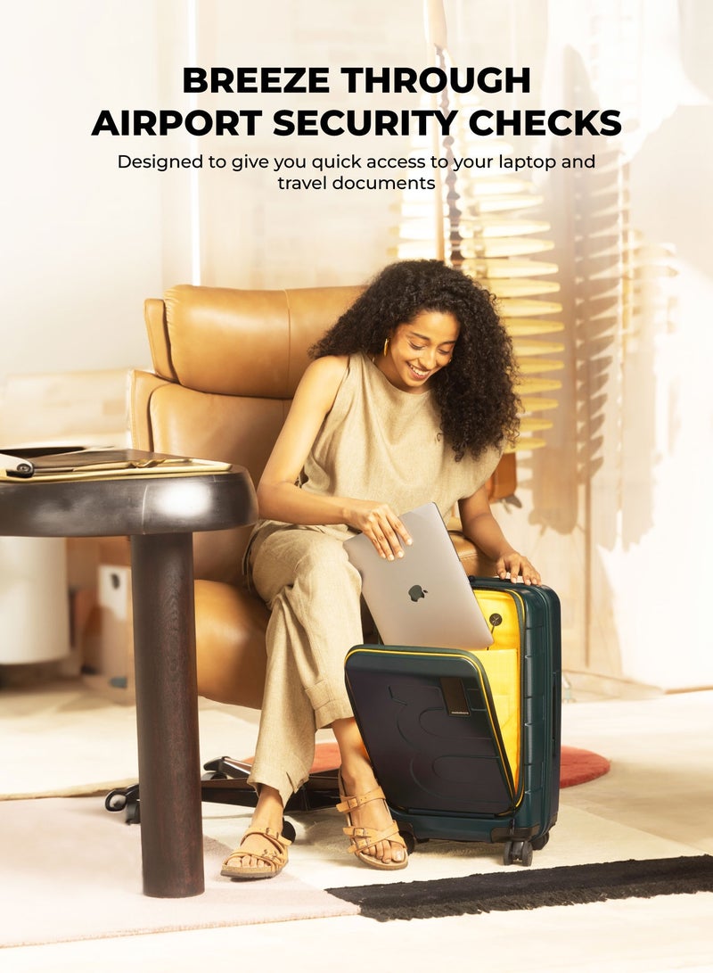 Mokobara The Em Cabin Pro - Durable Hard Shell, Excuse Me, Pink - Image 2