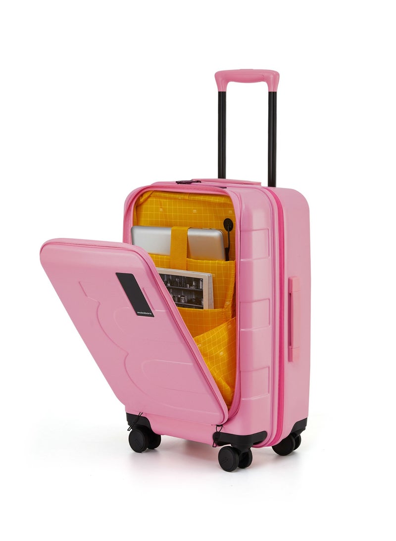 Mokobara The Em Cabin Pro - Durable Hard Shell, Excuse Me, Pink - Image 1