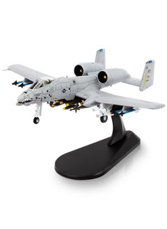 HANGHANG HANGHANG 1/100 A-10 Thunderbolt II Warthog Attack Plane（Painted Version） Metal Fighter Military Model Diecast Plane Model for Collection and Displays  - Image 1