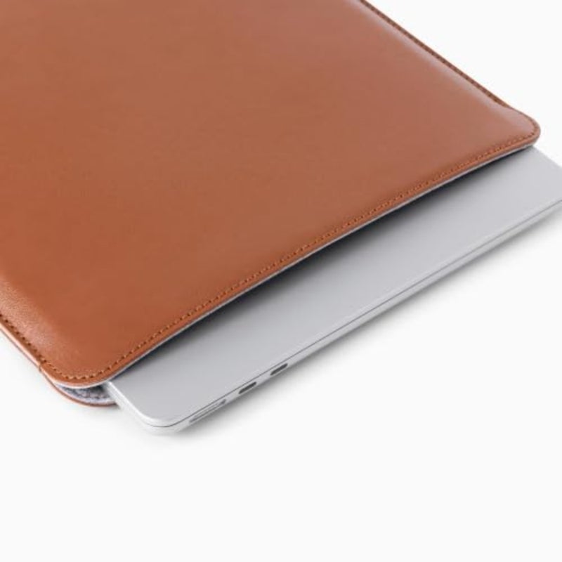 حافظة كمبيوتر محمول 14 بوصة لجهاز MacBook Pro M5/M4/M3/M2 Pro/Max 2026-2021، جلد صناعي، أسود، مقاس واقي نحيف مع فتحات دقيقة - Image 5