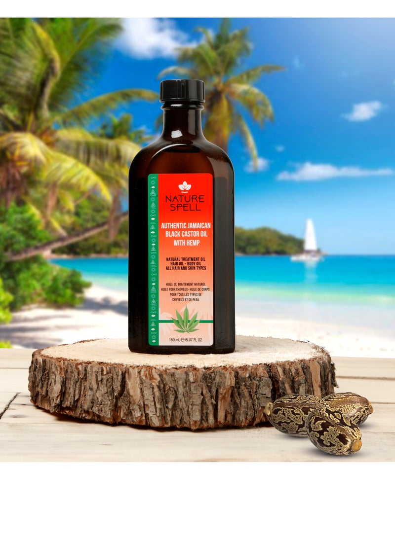 نايتشر سبيل زيت الخروع للشعر والجسم 150مل - Image 2