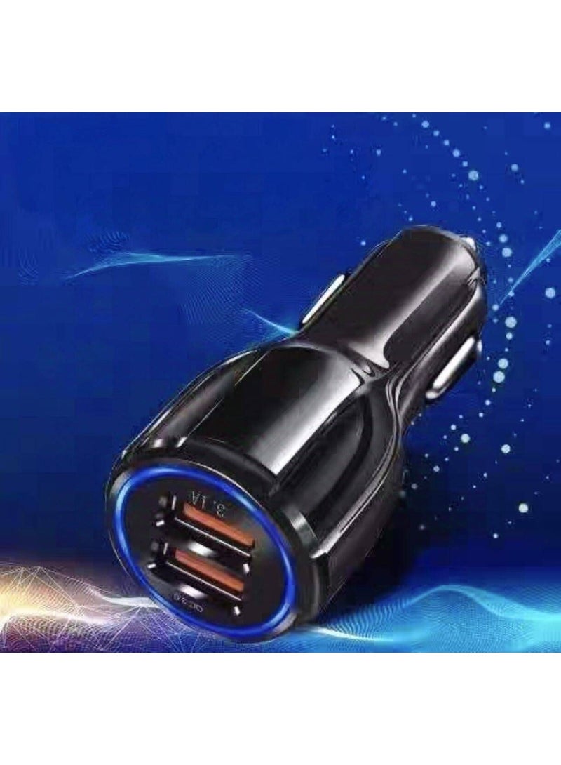 Flash Charge High-Current 12-32V Universal Car Charger Black  - Image 2