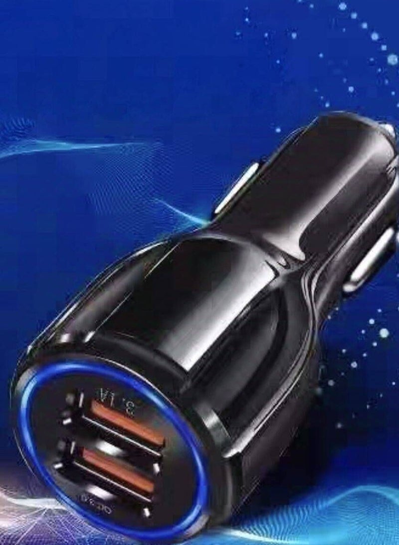 Flash Charge High-Current 12-32V Universal Car Charger Black  - Image 4