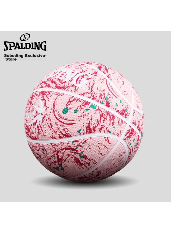 Spalding Super Triple League Training Size 5 Rubber Basketball 85-012Y5 - Image 4