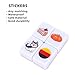 drizzle 129 Tiles Seaside Escape Blocks Game 30mm Instruction Manual Panda Bag Dog Food National Flag Vegetables Patterns - Image 2