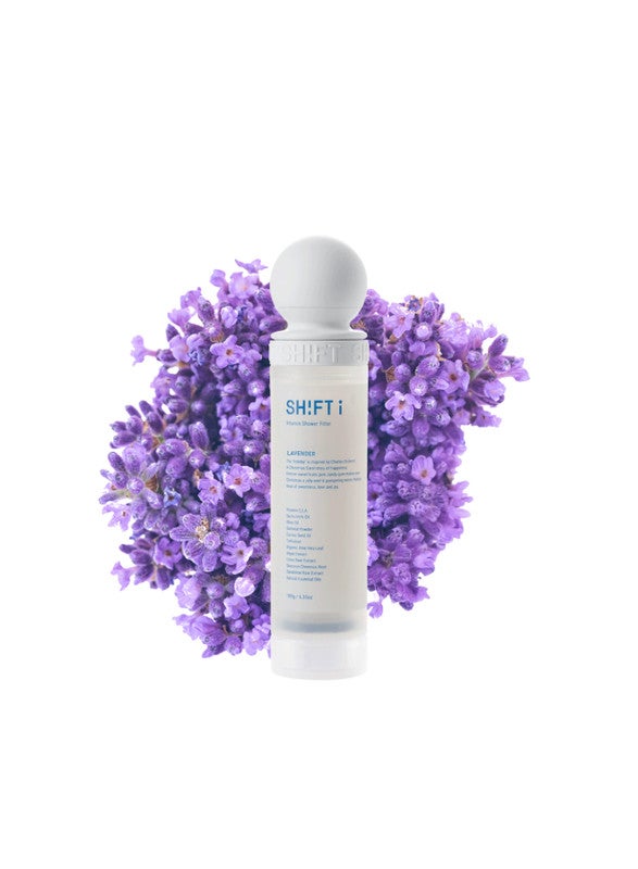 SH!FT Lavender Shower Water Filte for Hair and Skin with Natural Ingredients Easy Installation Fits Most Showers Easy Installation Fits Most Showers - Image 1