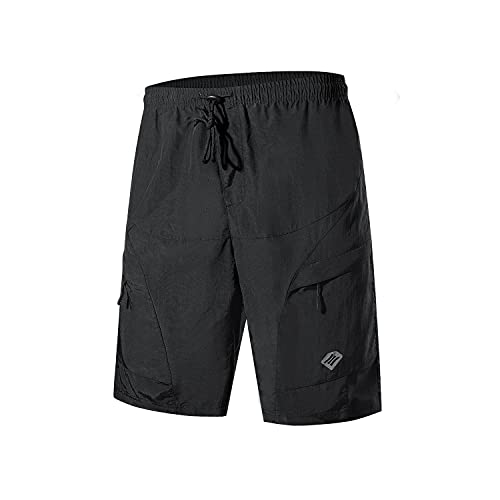 Santic Men's 3D Padded Mountain Bike Shorts Lightweight Cycling MTB Shorts - Image 1