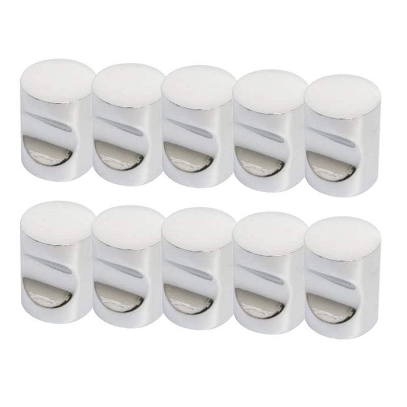 10Pack Barrel 34inch Knobs in Brushed Nickel