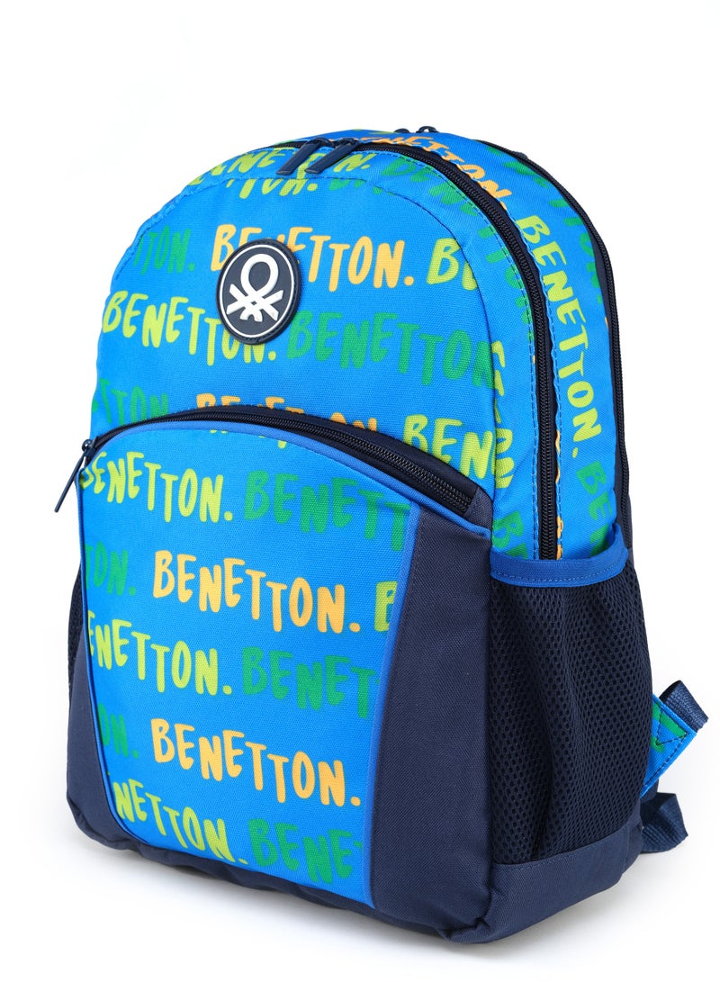 UNITED COLORS OF BENETTON UCB-12965 Navy Blue Unisex Backpack - Image 4