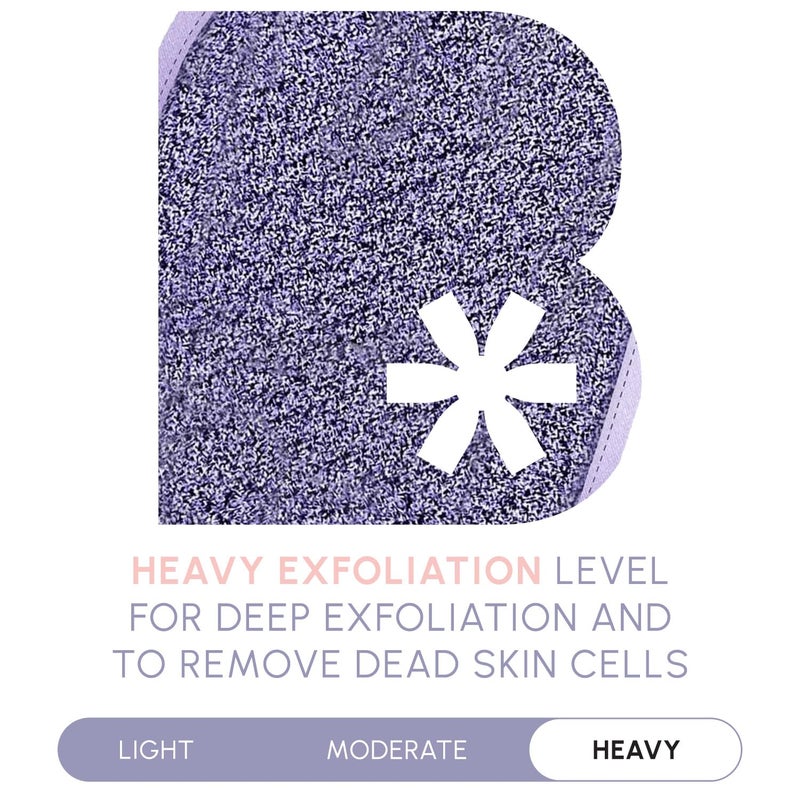 Brooklyn Botany Exfoliating Mitt for Bath and Shower â€“ Heavy Duty Exfoliating Body Scrubber for Massage and Dead Skin Remover for Body â€“ 1 Mitt - Image 4