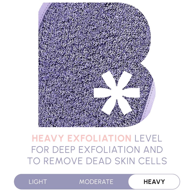 Brooklyn Botany Exfoliating Mitt for Bath and Shower â€“ Heavy Duty Exfoliating Body Scrubber for Massage and Dead Skin Remover for Body â€“ 1 Mitt - Image 2