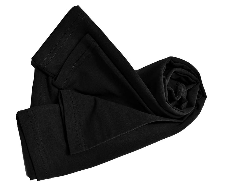 Natural Uniforms Women's Under Scrub Tee Crew Neck Long Sleeve T-Shirt (Black, Medium) - Image 5