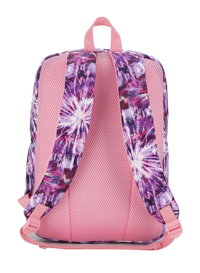 CUBS Tie Dyed Waterproof Kids 28L Backpack with zip closure Ideal for 6-12 years age group, Compatible with 15" Laptop - Image 3