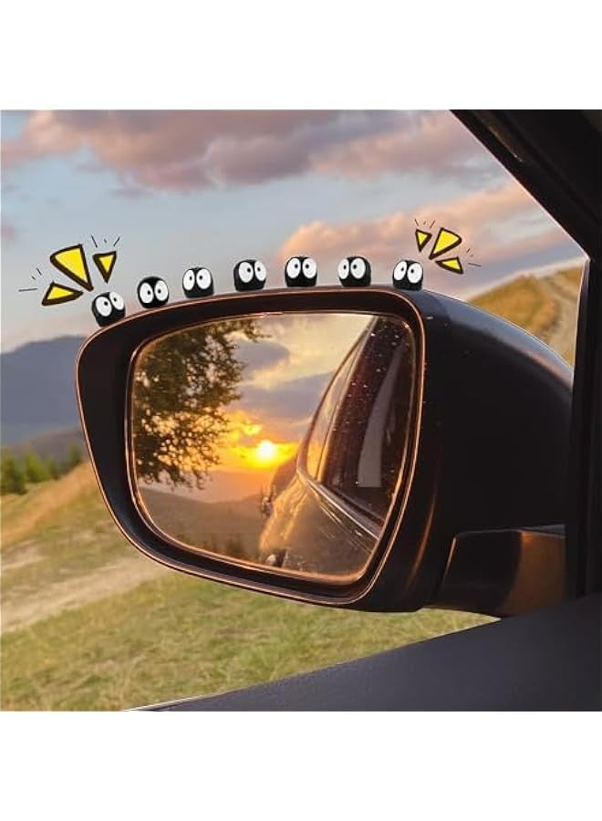 30Pcs Adorable Coal Ball Car Interior Decor, Cartoon Resin Figures for Dashboard and Rearview Mirror, Funny Aesthetic Auto Ornament Gift - Image 5