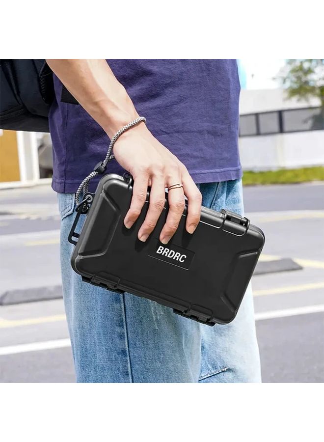 حافظة صلبة واقية سوداء متينة لجهاز DJI Osmo Pocket 3 مع إكسسوارات حزام - Image 3