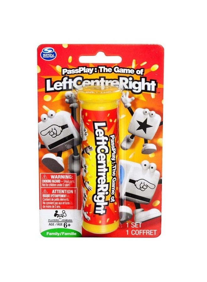 SPIN MASTER لعبة النرد اليسار والوسط واليمين - أنماط متنوعة أنبوب/علبة - Image 1