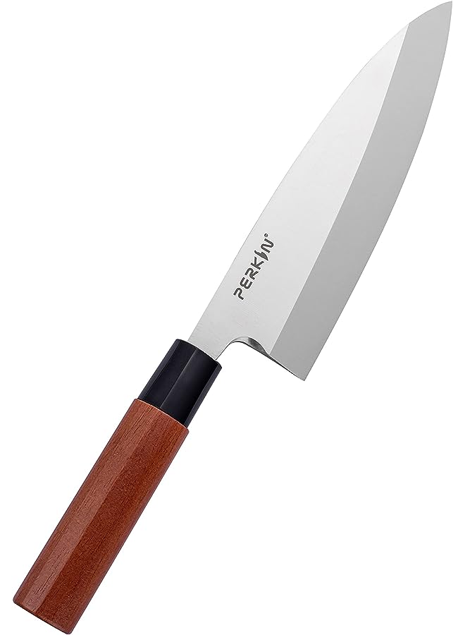 PERKIN Chef Knife Sharp Kitchen Knife Porfessional Cooking Knife for Meat Cutting Professional Kitchen Knife Stainless Steel Blade Ergonomic Handle  - Image 1