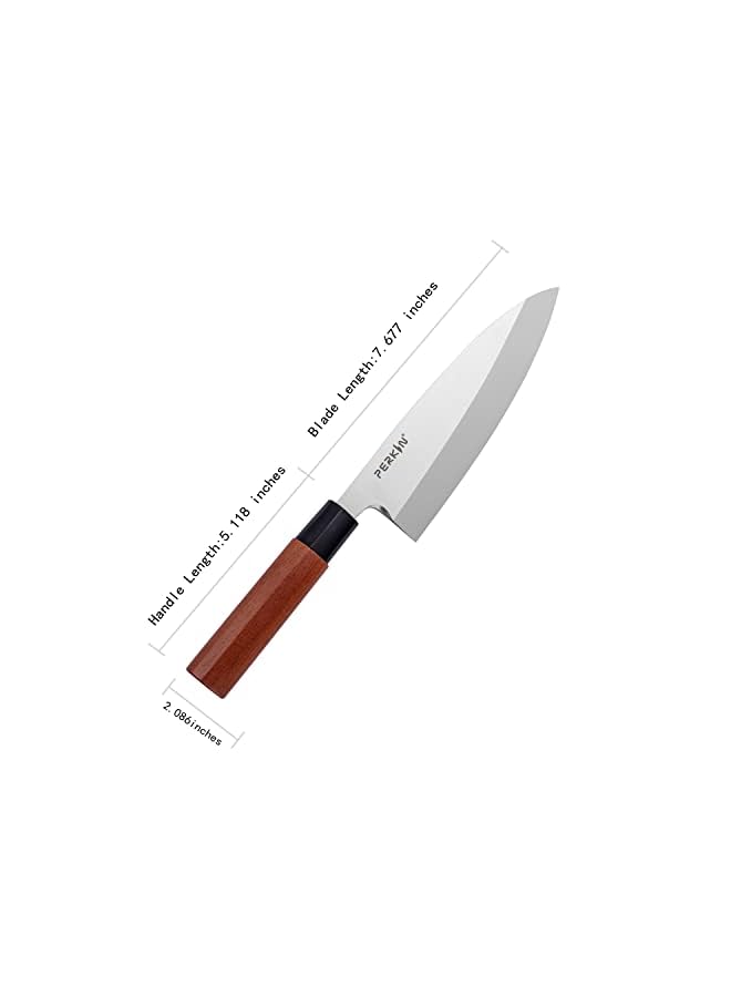 PERKIN Chef Knife Sharp Kitchen Knife Porfessional Cooking Knife for Meat Cutting Professional Kitchen Knife Stainless Steel Blade Ergonomic Handle  - Image 3