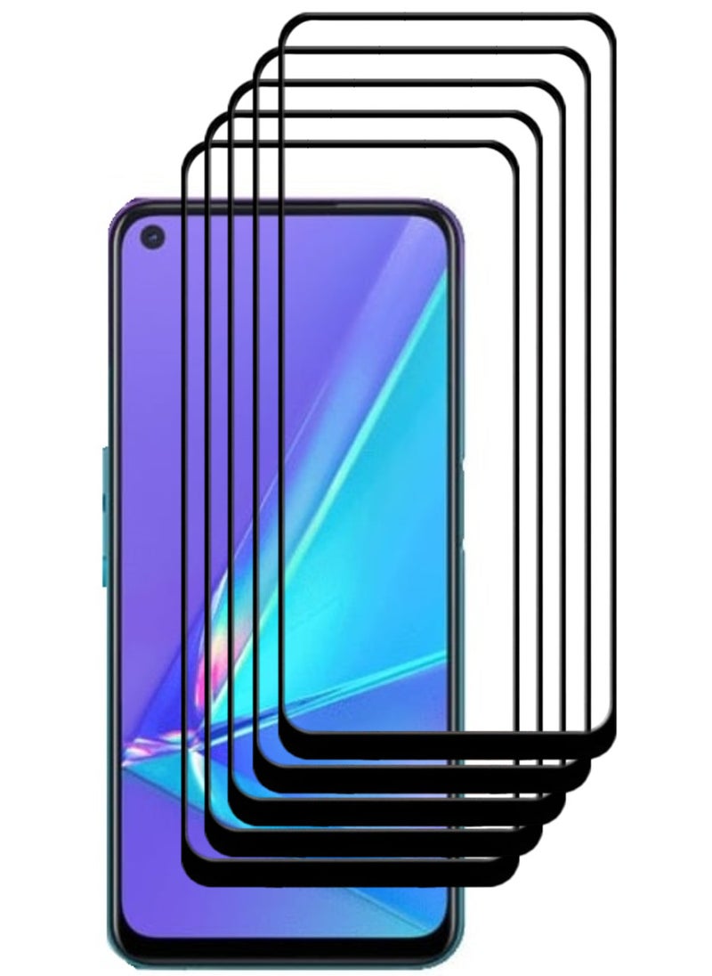ACLIX 5 Pieces Antistatic ESD Dustproof Premium Quality High Definition Tempered Glass Screen Protector Designed For Oppo A92 - Image 1
