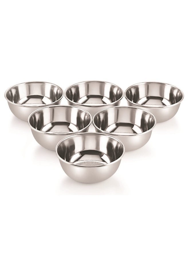 Neelam Stainless Steel 5.5 26G Prem Vati, 200 ml, Silver, Set of 12 - Image 3