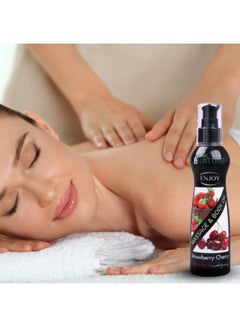 ENJOY Enjoy the scent of fresh fruits with Enjoy Strawberry & Cherry Body Oil 175 ml  - Image 3