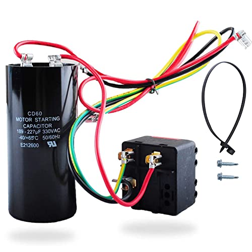 Wadoy CSR-U2 Hard Start kit for 3.5 to 5 Ton Units, HVAC Hard Start Kit for Air Conditioner, AC Hard Start Capacitor Kit - Image 1