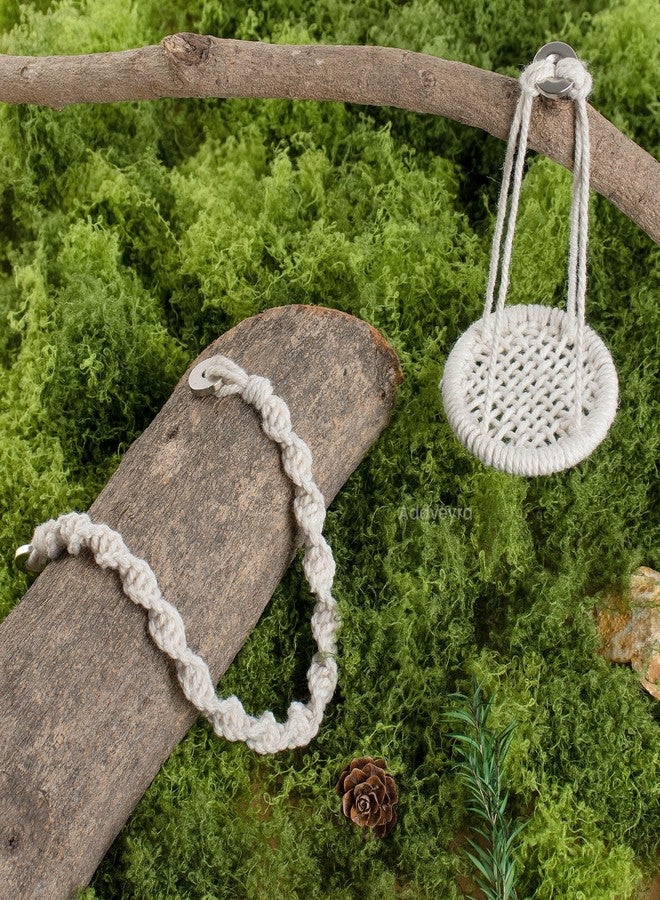 Addveyra Jumping Spider Bridge Climbing Rope Swing Terrarium Enclosure Accessories - Image 5