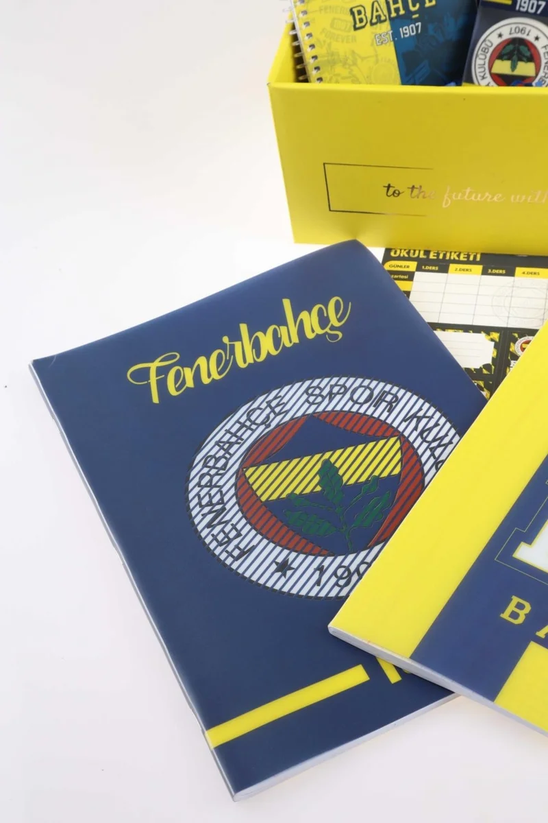 Fenerbahçe DEKOMUS SPECIAL BOXED LICENSED FULL + FULL PREMIUM SCHOOL AND STATIONERY SET