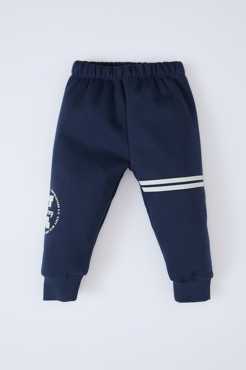 DeFacto Baby Boy Sweatshirt Elastic Waist Sweatpants 2 Piece Set  - Image 4