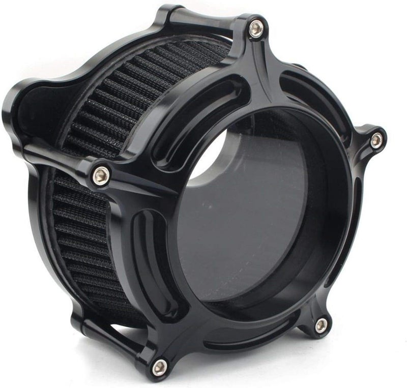 QASULER Black Air Filter Intake Cleaner Kit for Harley - Image 4