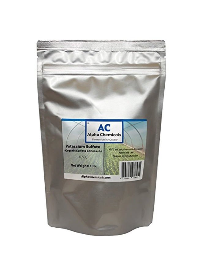 Alpha Chemicals 1 رطل - كبريتات البوتاسيوم - كبريتات البوتاس - Image 1