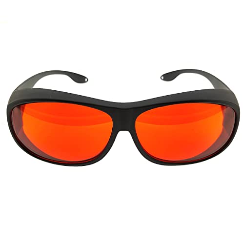 Laserlands Laser Safety Glasses 532nm OD6 180nm-532nm Wavelength Violet/Blue/Green Laser Protective Goggles for 405nm, 445nm, 450nm,473nm 532nm T1- F - Image 1