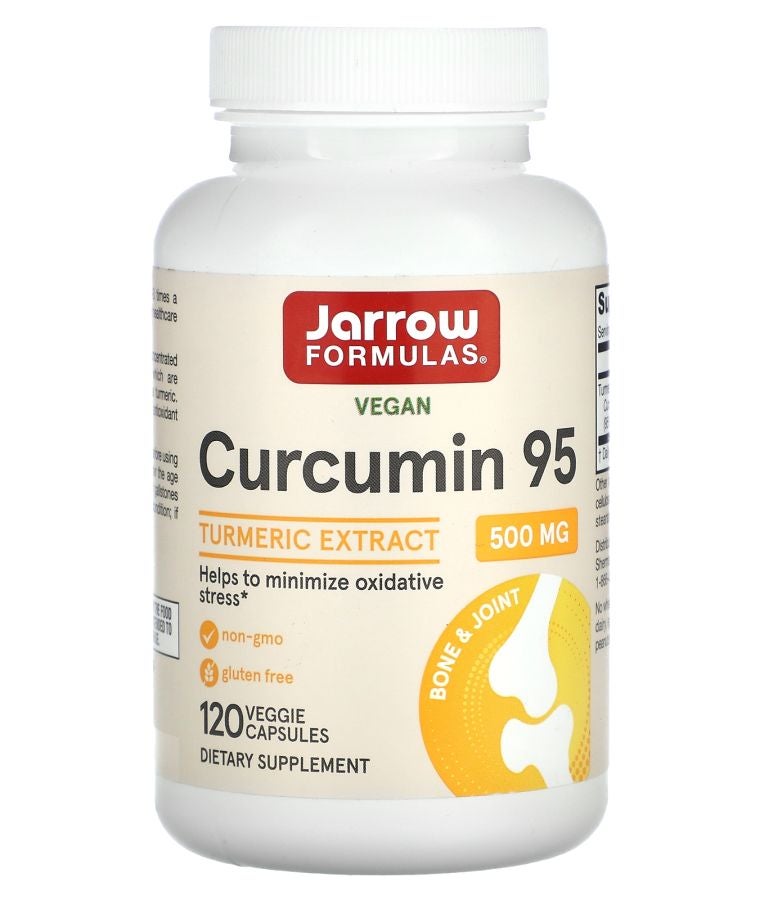 jarrow formulas Curcumin 95 Turmeric Extract 500 mg 120 Veggie Capsules