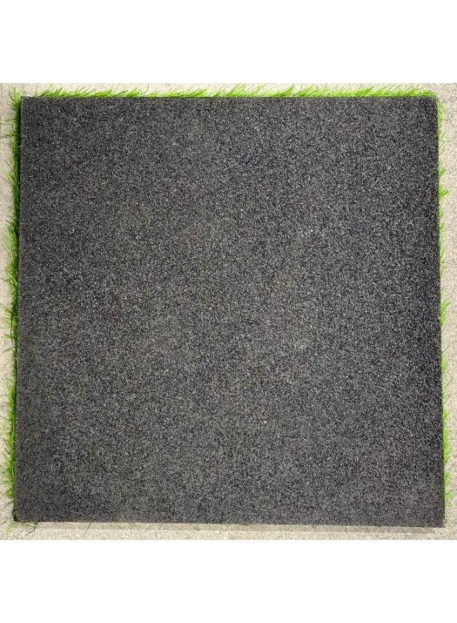 terrain TerraPlay Turf Play Tiles – Artificial Grass Rubber Flooring for Kids’ Areas, Home Gyms & Outdoor Use – 50×50 cm – Pack of 4  - Image 4