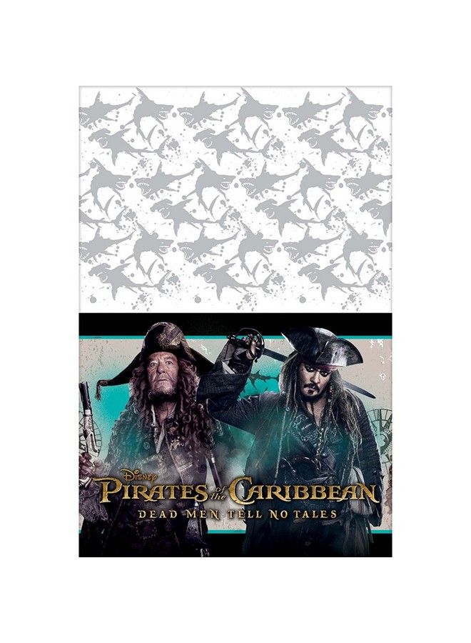 Amscan 570032 Disney© "Pirates Of The Caribbean" Plastic Table Cover Party Favor 1 Piece - Image 1