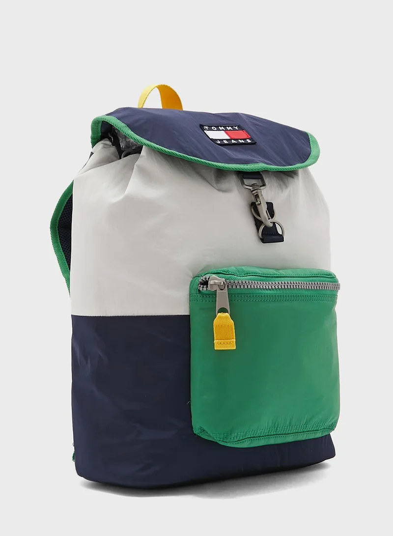TOMMY JEANS Heritage Flap Backpack