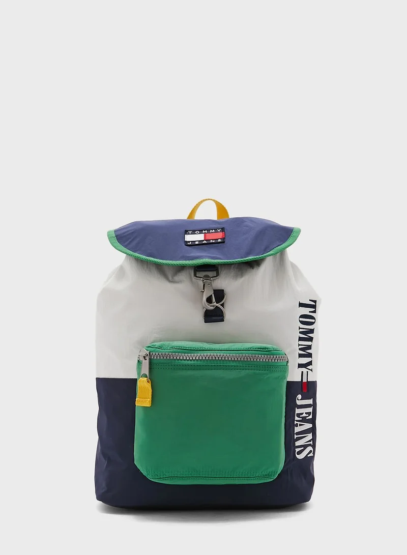 TOMMY JEANS Heritage Flap Backpack