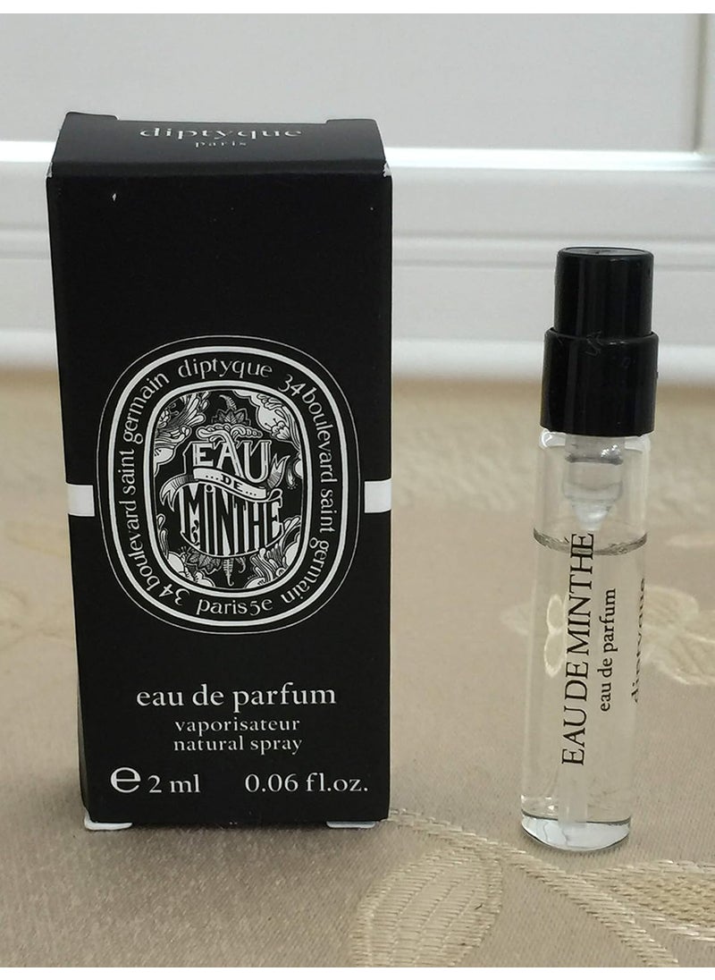Diptyque - DIPTYQUE 34 Boulevard Saint Germain Eau De Parfum Eau De Minthe 006oz - Image 1