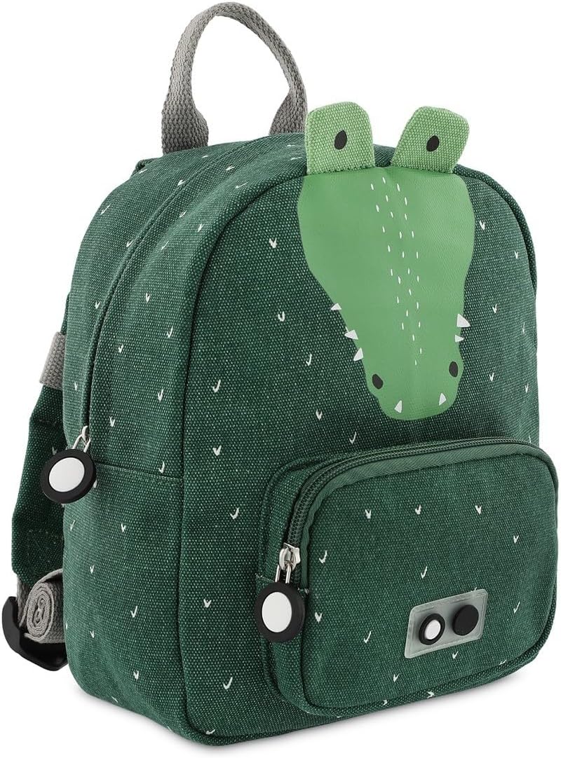 Trixie Small Backpack Mr. Crocodile - Green Daypack for Kids