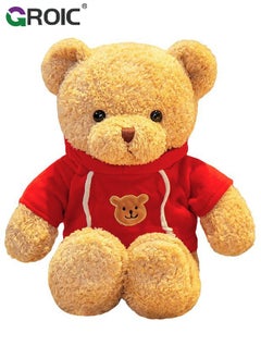 GROIC 30CM Teddy Bear Stuffed Animal Plush Bear with Sweater, Lovely Plushies for Animal Themed Parties,Children's Companion Toy  - Image 1