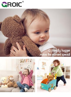 GROIC 30CM Teddy Bear Stuffed Animal Plush Bear with Sweater, Lovely Plushies for Animal Themed Parties,Children's Companion Toy  - Image 5
