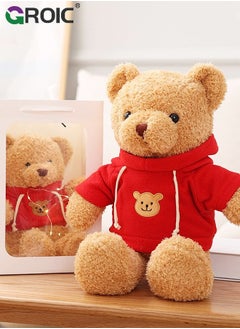 GROIC 30CM Teddy Bear Stuffed Animal Plush Bear with Sweater, Lovely Plushies for Animal Themed Parties,Children's Companion Toy  - Image 2