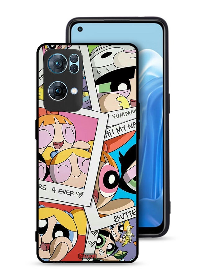 Tolwak Oppo Reno7 Pro 5G Protective Case Cover Sisters Forever - Image 1