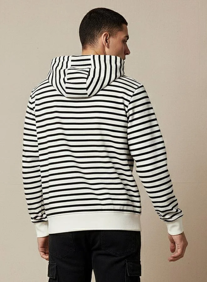 Lee Cooper  Lee Cooper Men Striped Hoodie for Men | Best Price UAE