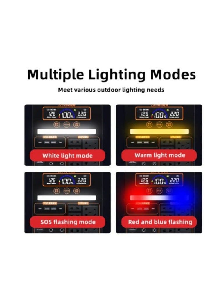 Portable Power Station 600W 220V Portable Outdoor Generator Emergency Power Power bank Power Station