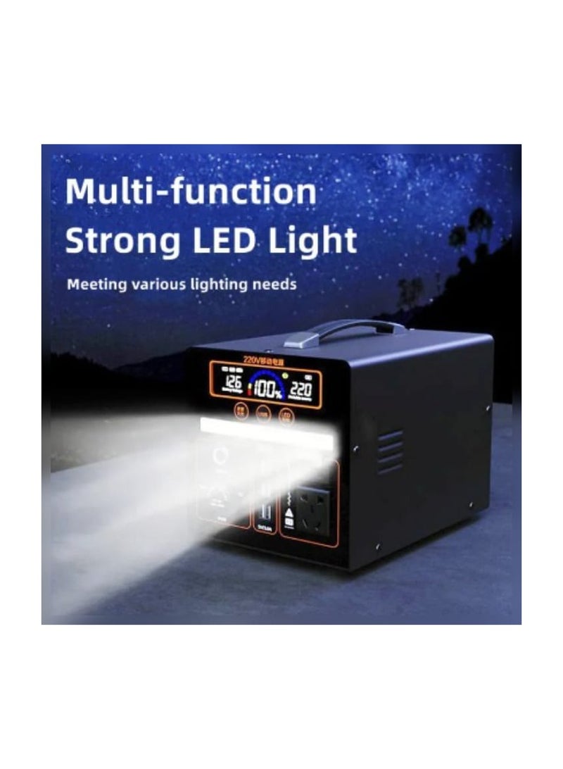 Portable Power Station 600W 220V Portable Outdoor Generator Emergency Power Power bank Power Station